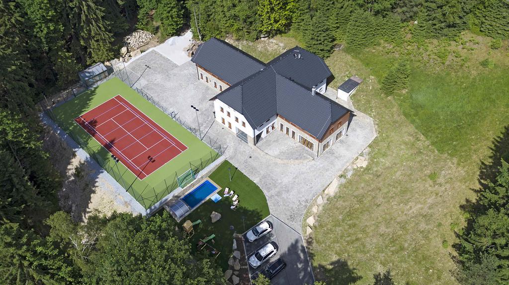 Ferienwohnung Club Rezidence Pod Luci Loučovice Exterior foto