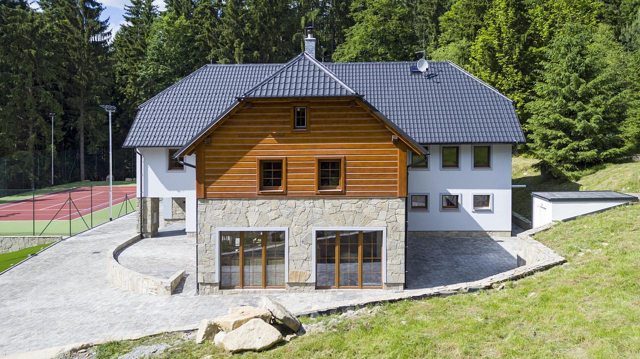 Ferienwohnung Club Rezidence Pod Luci Loučovice Exterior foto
