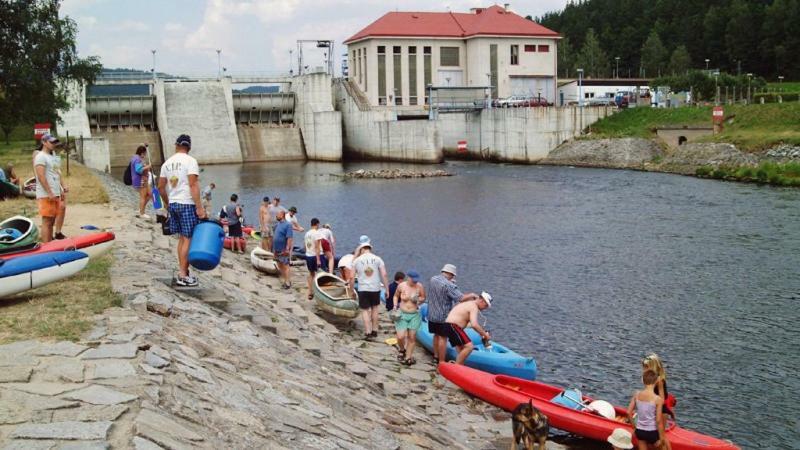 Ferienwohnung Club Rezidence Pod Luci Loučovice Exterior foto